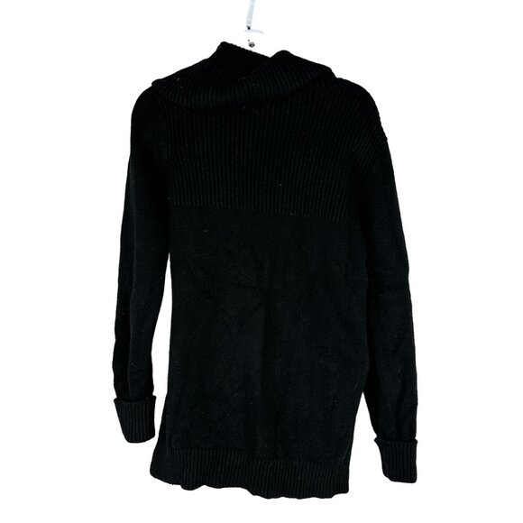 Cyrus Women's Black Cowl Neck Sweater Size S - Picture 3 of 6
